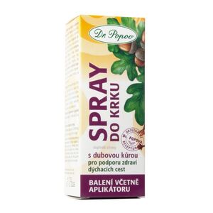 Dr. Popov Spray do krku s dubovou kůrou 50 ml obraz