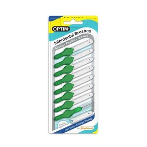 Stoddard Optim 1, 4 mm mezizubní kartáček 8 ks zelený obraz