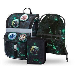 Baagl SET 3 Zippy Draci: aktovka, penál, sáček obraz