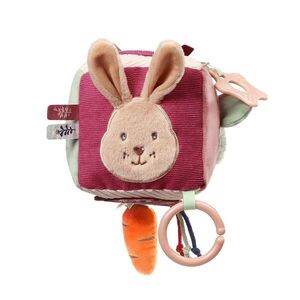 Babyono Senzorická textilní kostka Rabbit Karo obraz