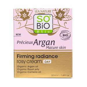 SO’BiO étic Anti-age Précieux Argan Denní růžový krém BIO 50 ml obraz