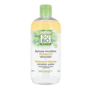 SO’BiO étic Micelární dvoufázová voda Pur Bamboo BIO 500 ml obraz