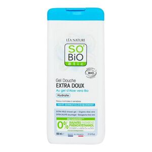 SO’BiO étic Extra jemný sprchový gel s Aloe vera BIO 650 ml obraz