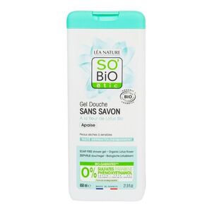 SO’BiO étic Sprchový gel bez mýdla s lotosovým květem BIO 650 ml obraz