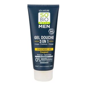 SO’BiO étic Men Sprchový gel 3v1 Energizující zázvor BIO 200 ml obraz