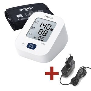Omron M2 digitální tonometr + AC pažní se síťovým zdrojem obraz