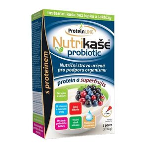 Nutrikaše Probiotic protein a superfruits 3x60 g obraz