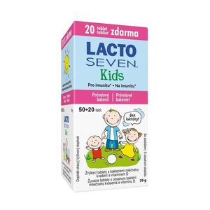 Vitabalans LactoSeven Kids 50+20 tablet obraz