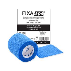 FIXAtape STRETCH 5 x 450 cm samofixační elastické obinadlo modré obraz