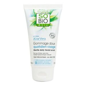 SO’BiO étic Jemný hydratační peeling Aloe vera BIO 150 ml obraz