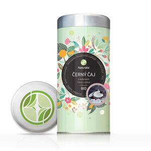 Naturalis Coco cookies BIO černý čaj s kokosem 50 g obraz