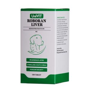 UniVIT Roboran Liver 100 tablet obraz