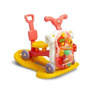 Toyz Multifunkční chodítko 5v1 - růžové obraz