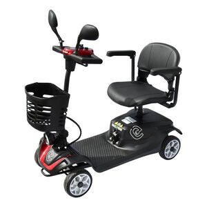 Racceway Elektrický čtyřkolový vozík SOLID, vínový obraz