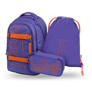 Baagl Školní set Skate Max Orange obraz