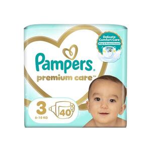 Pampers Premium Care vel. 3 6–10 kg dětské pleny 40 ks obraz