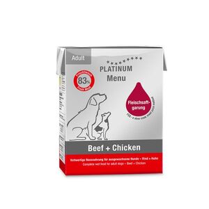 Platinum Menu Beef + Chicken - Hovězí + Kuře 185 g obraz
