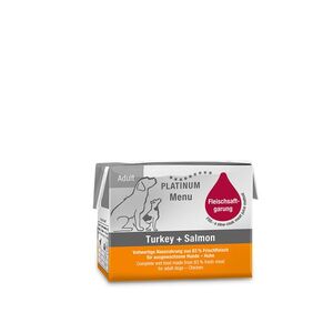 Platinum Menu Turkey + Salmon - Krocan + Losos 90 g obraz