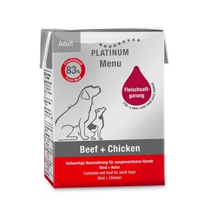 Platinum Menu Beef + Chicken - Hovězí + Kuře 375 g obraz