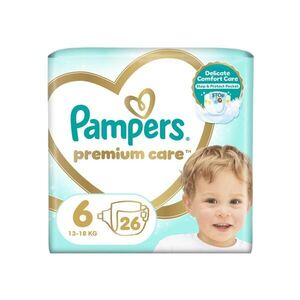 Pampers Premium Care vel. 6 13–18 kg dětské pleny 26 ks obraz