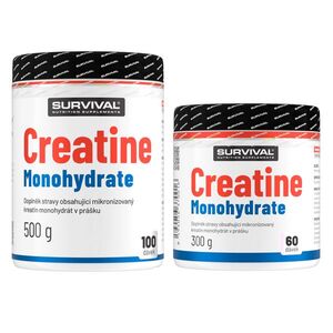 Survival Creatine Monohydrate AKCE 500 g + 300 g obraz