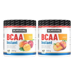 survival BCAA Instant 300 g akce 1+1 jablko-mango + broskev Jablko-mango + broskev obraz