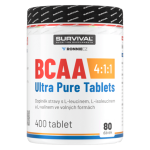 Survival BCAA 4: 1: 1 Ultra Pure Tablets 400 tbl obraz