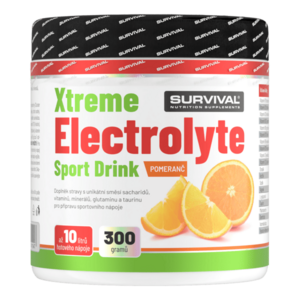 Survival Xtreme Electrolyte Sport Drink 300 g pomeranč obraz