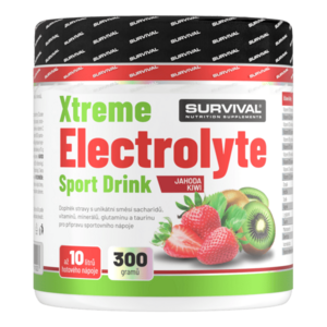 Survival Xtreme Electrolyte Sport Drink 300 g jahoda-kiwi obraz
