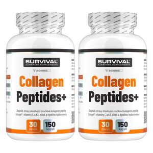 Survival Collagen Peptides+ 150 cps 1+1 obraz