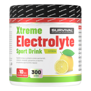 Survival Xtreme Electrolyte Sport Drink 300 g citron obraz