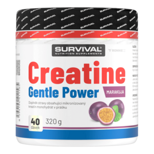 Survival Creatine Monohydrate Gentle Power 320 g marakuja obraz