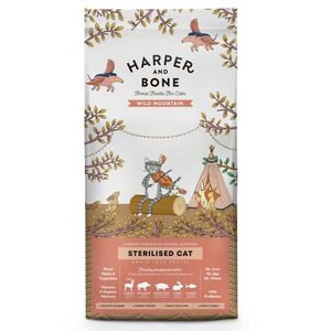 Harper and Bone Cat Sterilised divoké hory 5 kg obraz