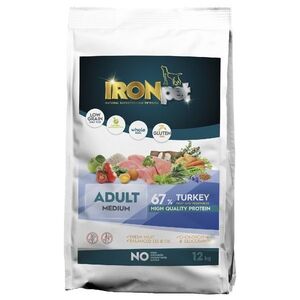 IRONpet Dog Adult Medium Turkey (Krocan) 12 kg obraz