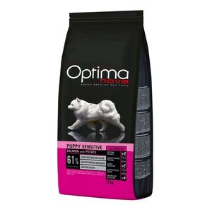 OPTIMAnova Dog Puppy Sensitive Salmon & Potato GF 12 kg obraz