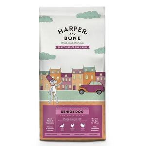 Harper and Bone Dog Senior Light příchutě farmy 12 kg obraz