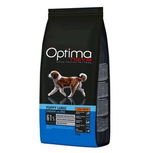 OPTIMAnova Dog Puppy Large Chicken & Rice 12 kg obraz