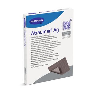 Atrauman Ag sterilní 5 x 5 cm 10 ks obraz