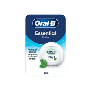 Oral-B Essential voskovaná zubní nit 50 ml mátová obraz
