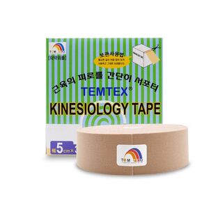 TEMTEX Kinesio tape Classic XL, béžová tejpovací páska 5cm x 32m obraz