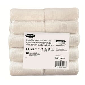 Hartmann Hydrofilní neelastické obinadlo 8 cm x 10 m 10 ks obraz