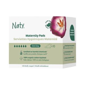 Naty Extra long mateřské vložky po porodu 10 ks obraz