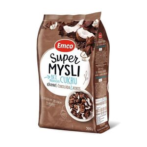 Emco Super Mysli bez přidaného cukru čokoláda a kokos 500 g obraz