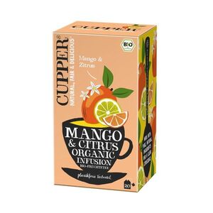 Cupper BIO Mango a Citrus porcovaný čaj 20x1, 8 g obraz