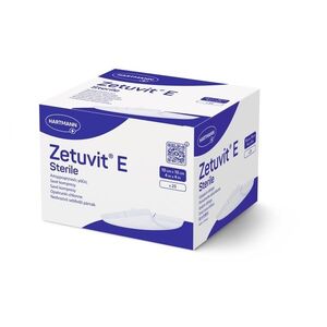 Zetuvit E savé kompresy 10 x 10 cm sterilní 25 ks obraz