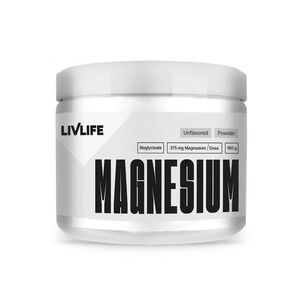 Livlife Magnesium bysglicinate 180 g obraz