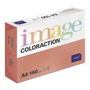 Antalis Chile - barevný kancelářský papír, jahodově červený A4, 160 g/m2, 250 listů obraz