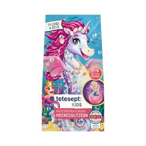 Tetesept Kids Koupelová koule Mořský třpyt 173 g obraz