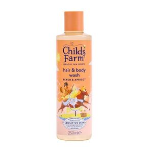 Childs Farm Mycí emulze na vlasy a tělo broskev a meruňka 250 ml obraz
