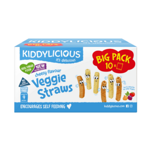 Kiddylicious Tyčinky se sýrovou příchutí box 10x12 g obraz